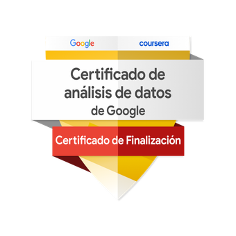 Certificación de Google en Análisis de Datos